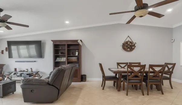Virtually Staged with different furniture