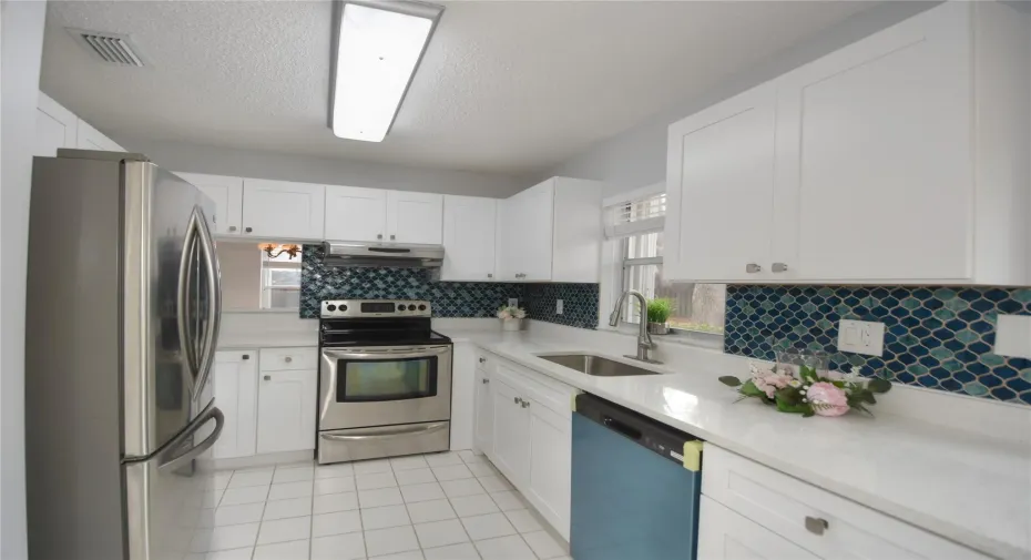 New, updated kitchen and appliances. Updated plumbing--no polybutylene pipes