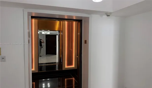 Elevator open to Private Foyer
