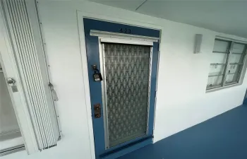 Entry - Accordian Shutters