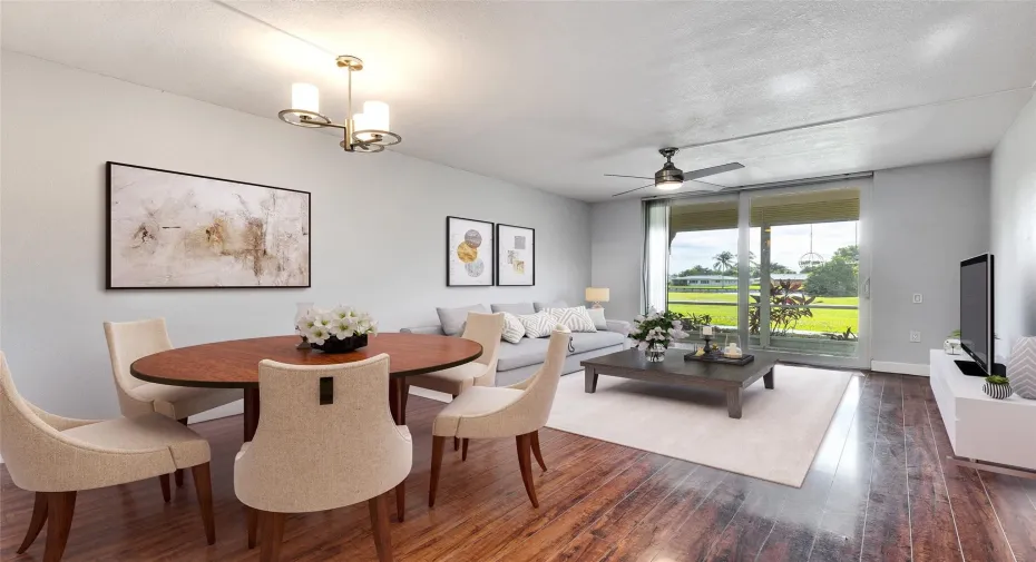 Virtually Staged Dining