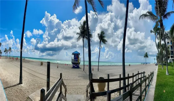 Ocean across the street