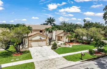 Lushly landscaped