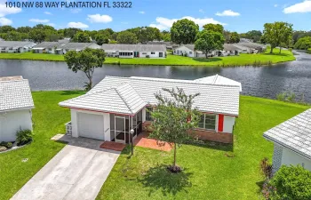 LARGE PIE SHAPED LOT WITH FULL WATER VIEW--2 BEDROOM/2 FULL BATH, 1 CG