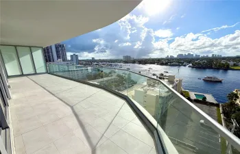 View from living space and owner's suite