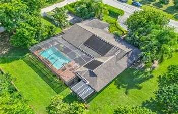 Solar Heated Screened Pool