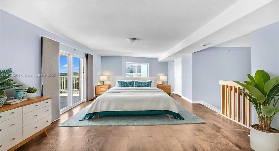 AI Staged Bedroom