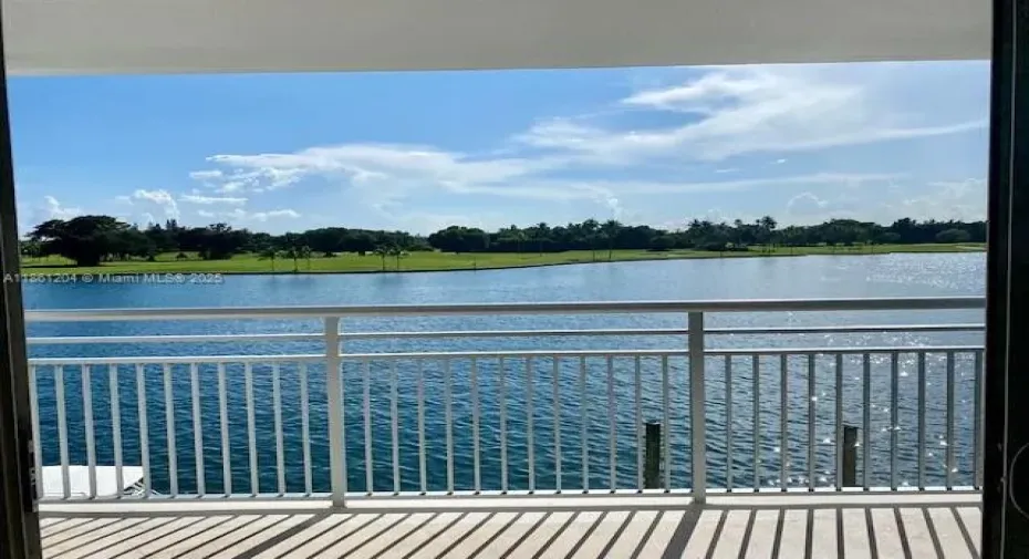 VIEW FROM BALCONY