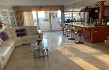 LIVING ROOM W/OPEN KITCHEN