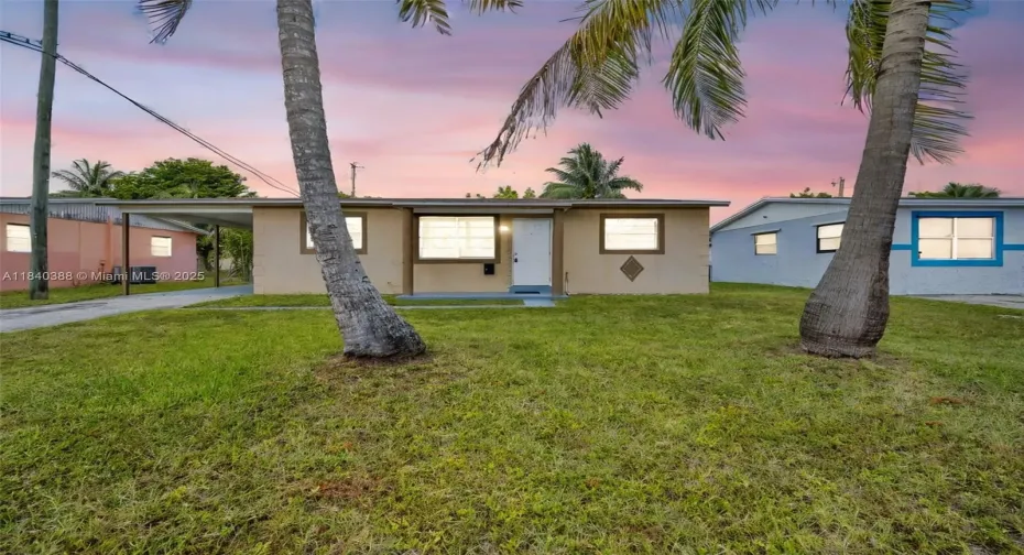 Beautiful one story single family home. Features 3 bedrooms & 2 baths with a split floor plan and a carport