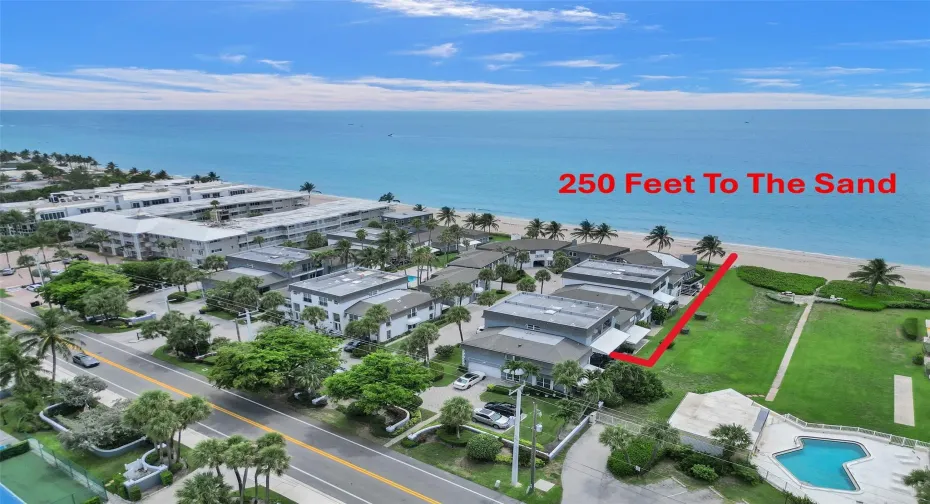 Walk Barefoot Out Your Back Door To The Beach