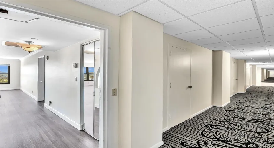 Unit Entrance and Hallway (Common Area)