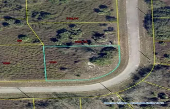 Oversized corner lot