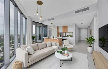 Open space living area.
