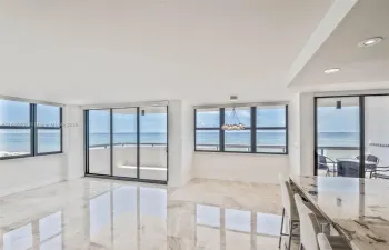 Stunning views from your corner direct oceanfront home.