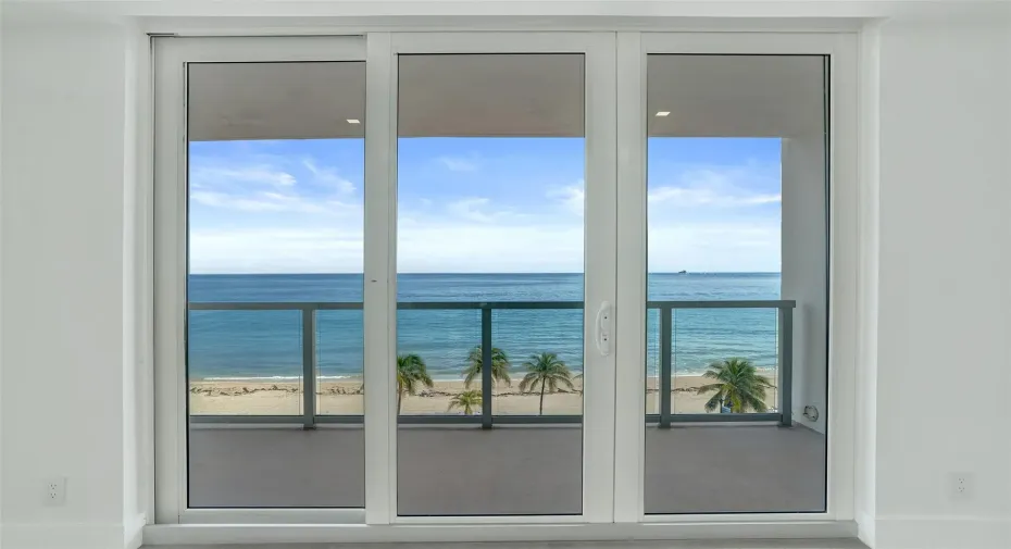 View from dining room