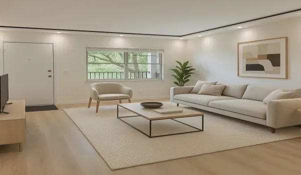 Spacious livingroom