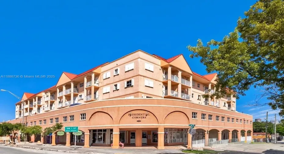 Building front