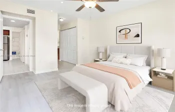 Bedroom 1 - Virtually Staged