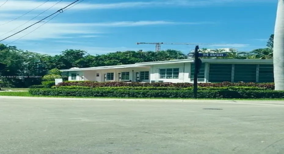 Corner street view