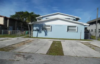 Front of building