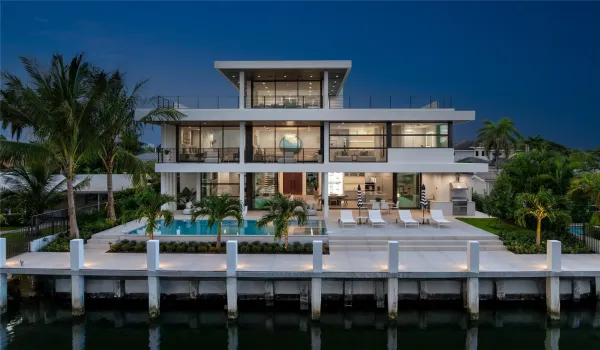 80ft. deep water on a wide canal with no fixed bridges. Minutes to the ocean. This newly completed modern masterpiece is more than a home-it is a lifestyle.
