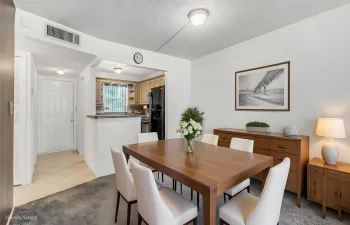 Kitchen & Dining Area _ Virtual Staged