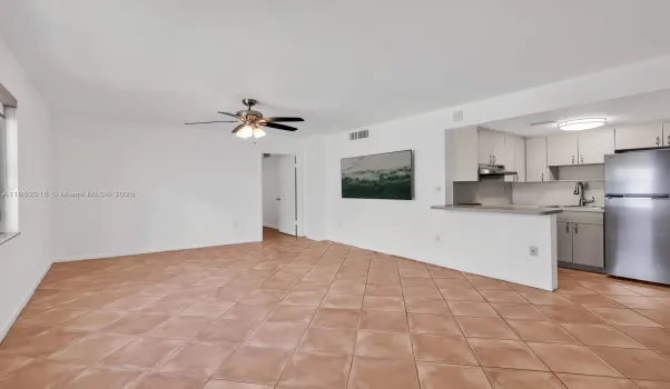 Bright Open Living/Dining/Kitchen