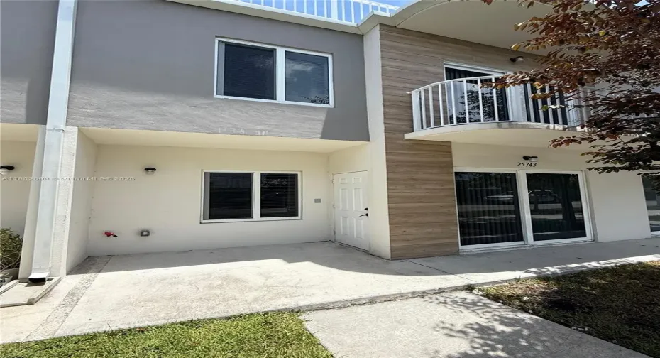 Front of the house
