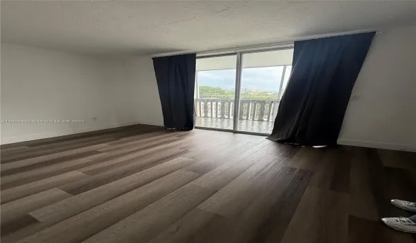 Bedroom with balcony