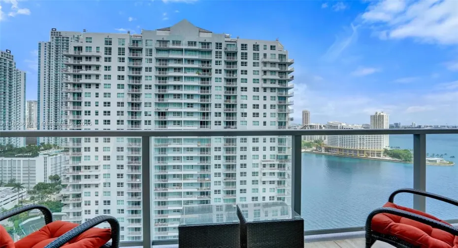 1 of 2 balconies
