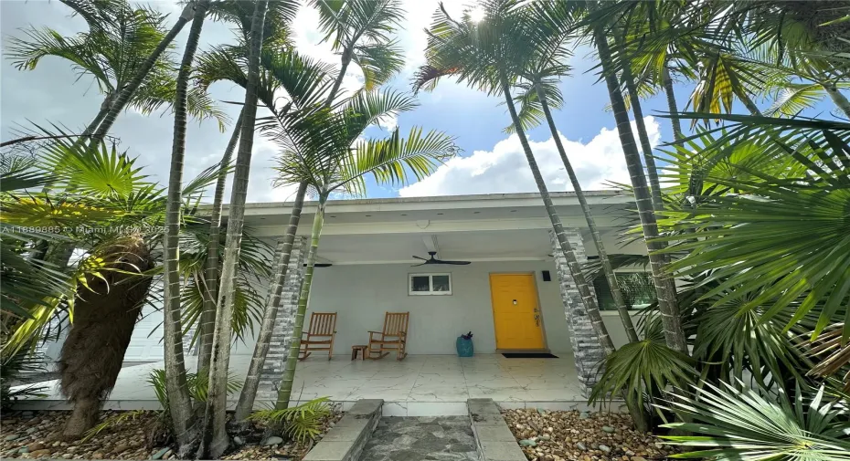Front of the home
