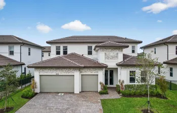 Beautiful curb appeal with modern lines