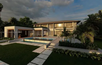 Architectural Design by Hamed Rodriguez- rendering is a stunning design option for this lot. (2)
