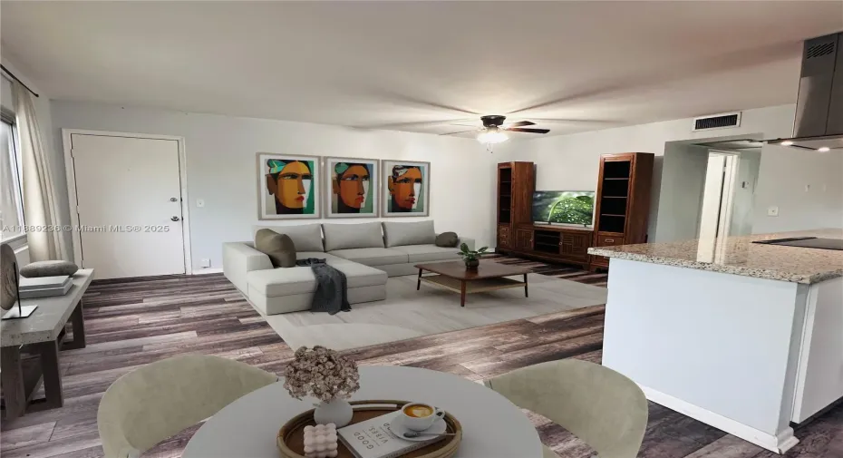 Virtually decorated