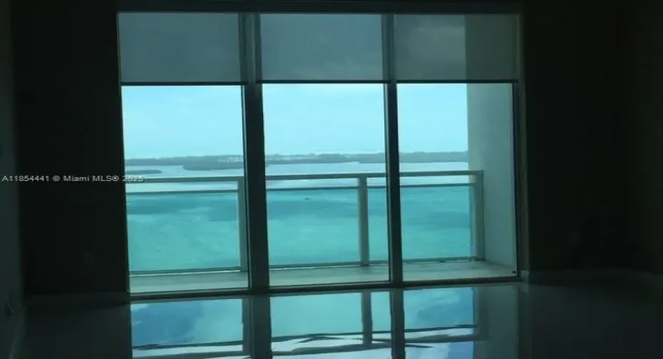 View upon opening your door