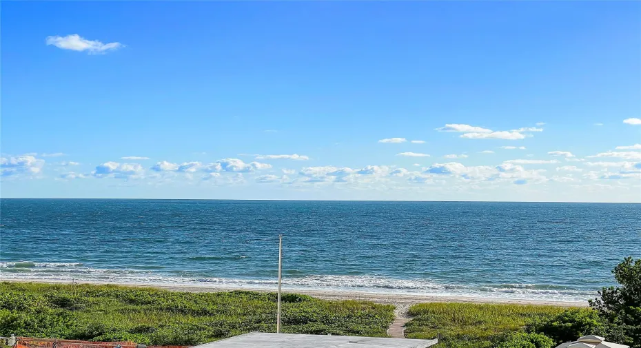 View from 4H balcony - looking east