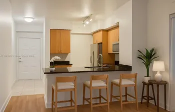 Staging photo