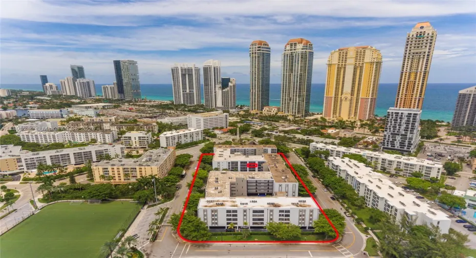 Location, location . location, building surrounded by multimillion dollar developments.