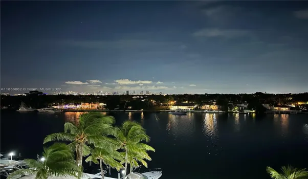 Balcony twilight views