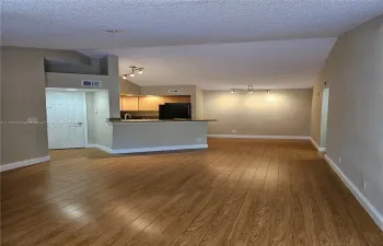 View of Living room/kitchen plus dinning area