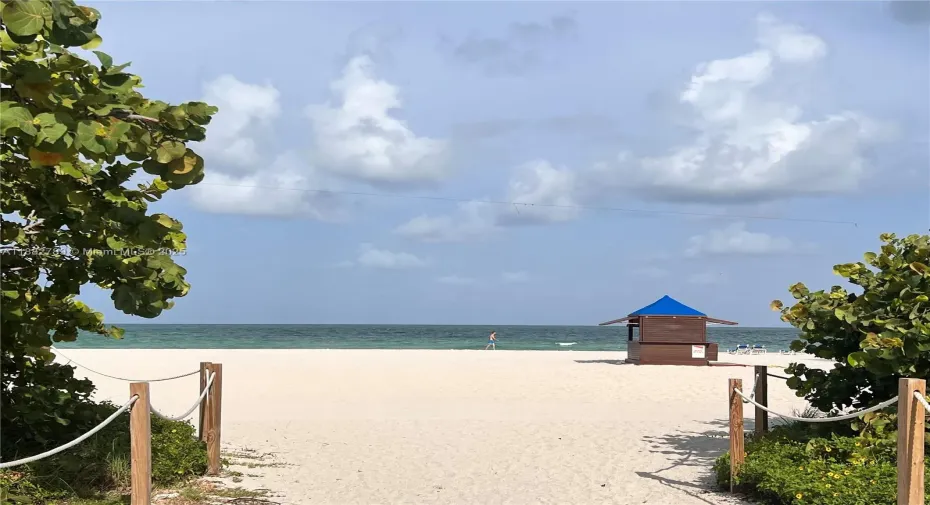 Vendome Beach area with beach servise