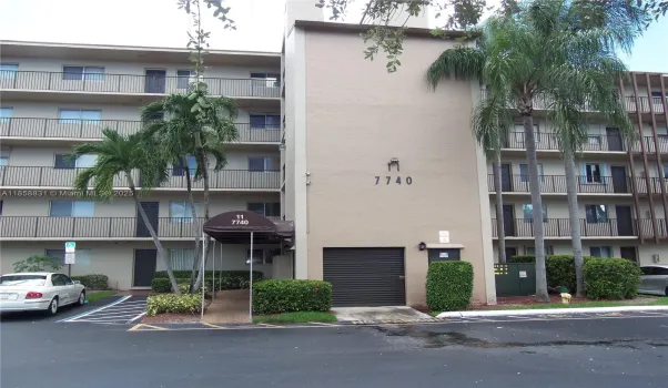 FRONT OF STRUCTURE