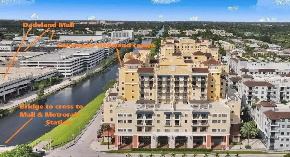 Colonnade Dadeland Condominium building
