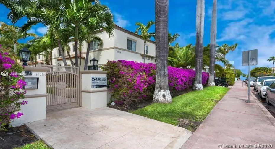 Gated entrance