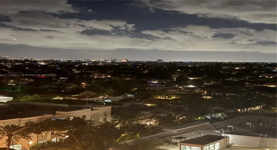 City view at night