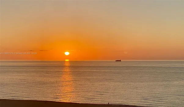 6:45 am Balcony View