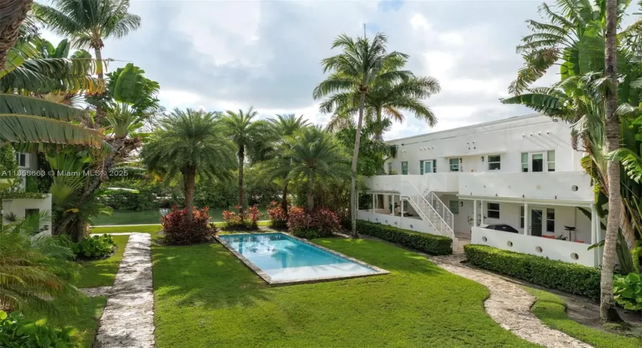 View from private balcony