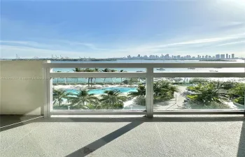 View from the balcony