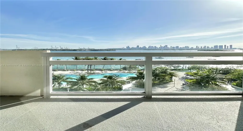 View from the balcony
